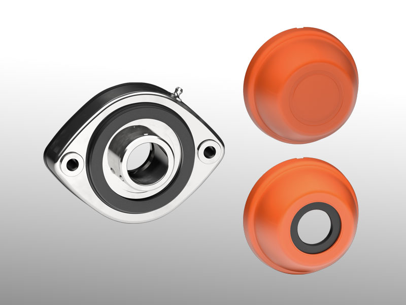 Oval flanged bearing supports - UCFL/CXA